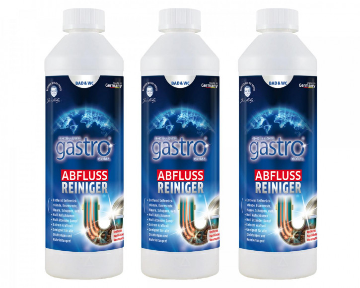 Gastro Abflussreiniger 3x500ml