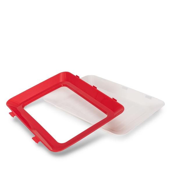 Frischhaltedosen 2er Set Rot