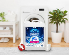 Schilling's gastro Global OXI Waschmittel Flüssig 3L Fleckenentferner Flüssigwaschmittel Vollwaschmittel flüssig für Weiße, Schwarze und Bunte Wäsche